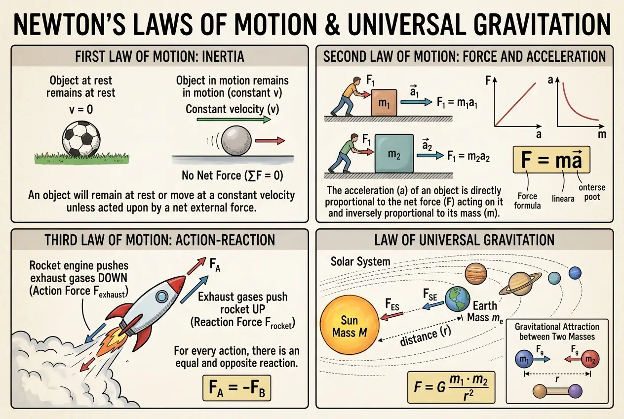 Visual explanation of Isaac Newton: Unraveling the Universe's Code
