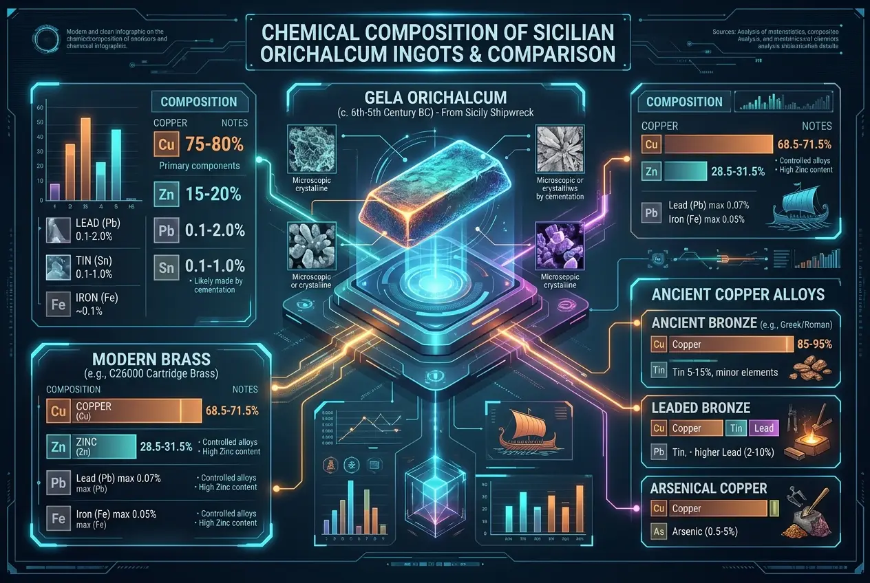 Visual explanation of Orichalcum: Did Ancients Forge a Lost Supermetal?