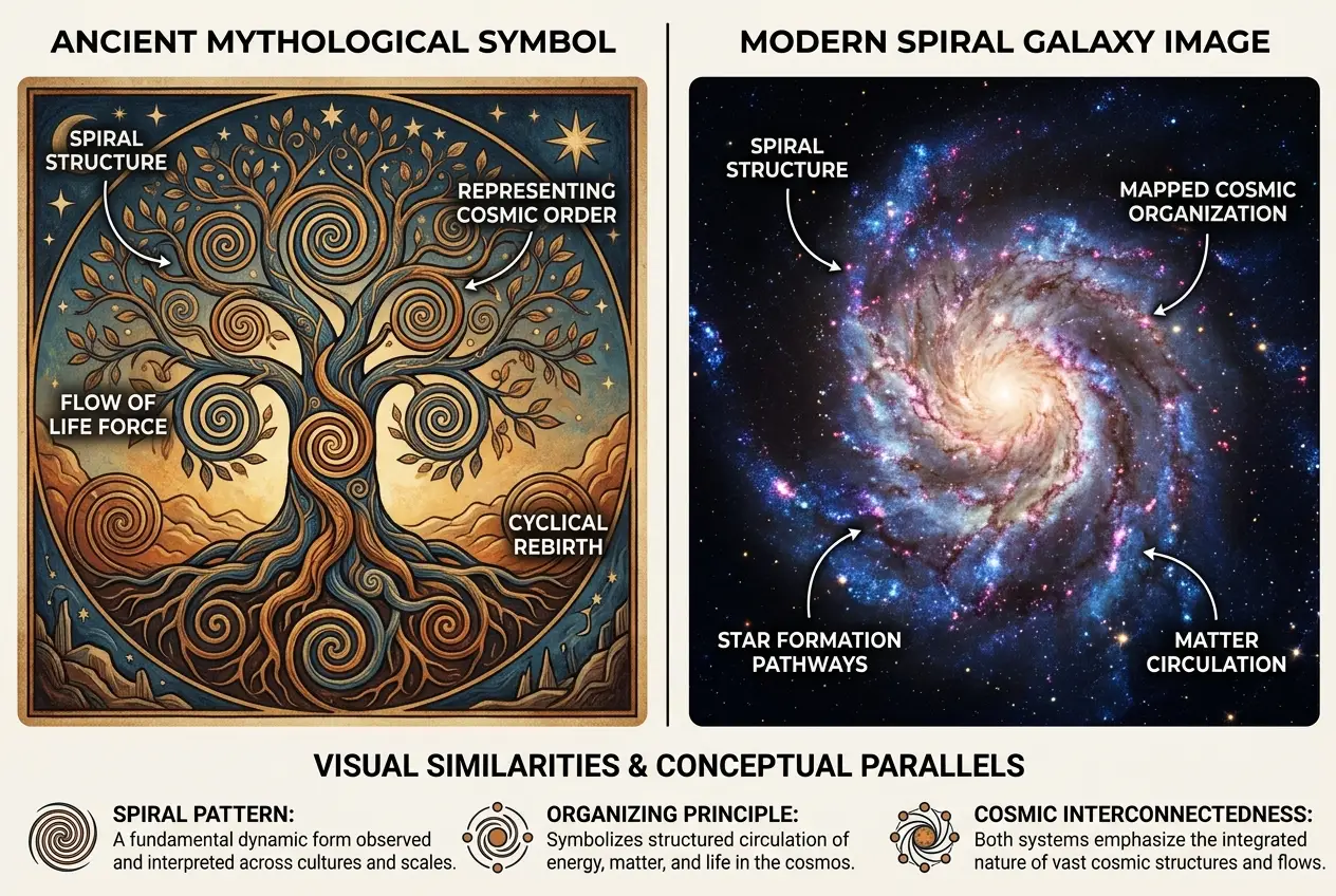 Visual explanation of Did Ancients Map Galaxies? Unpacking Lost Cosmic Charts
