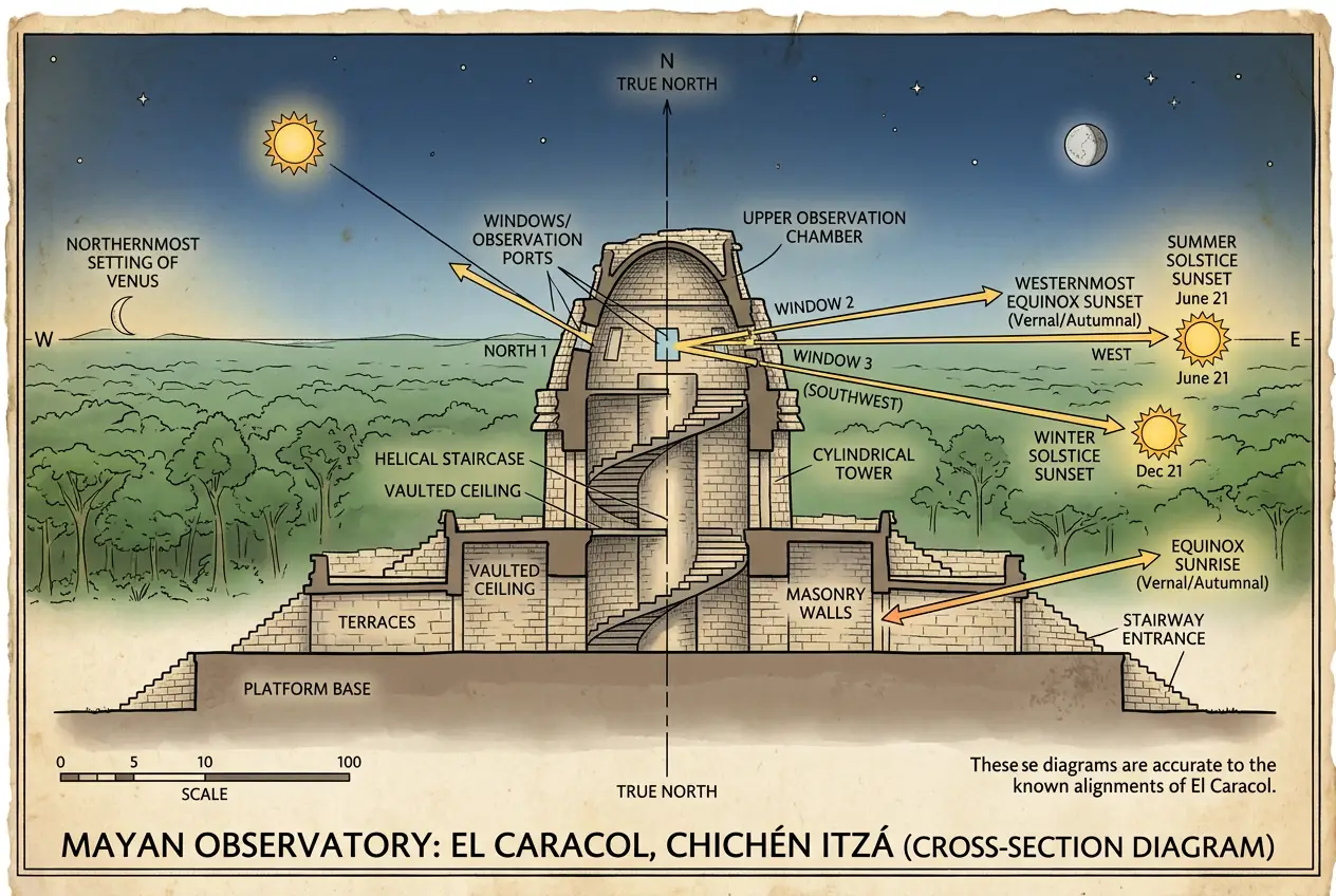 Visual explanation of Did Maya Priests Foresee Cosmic Events?
