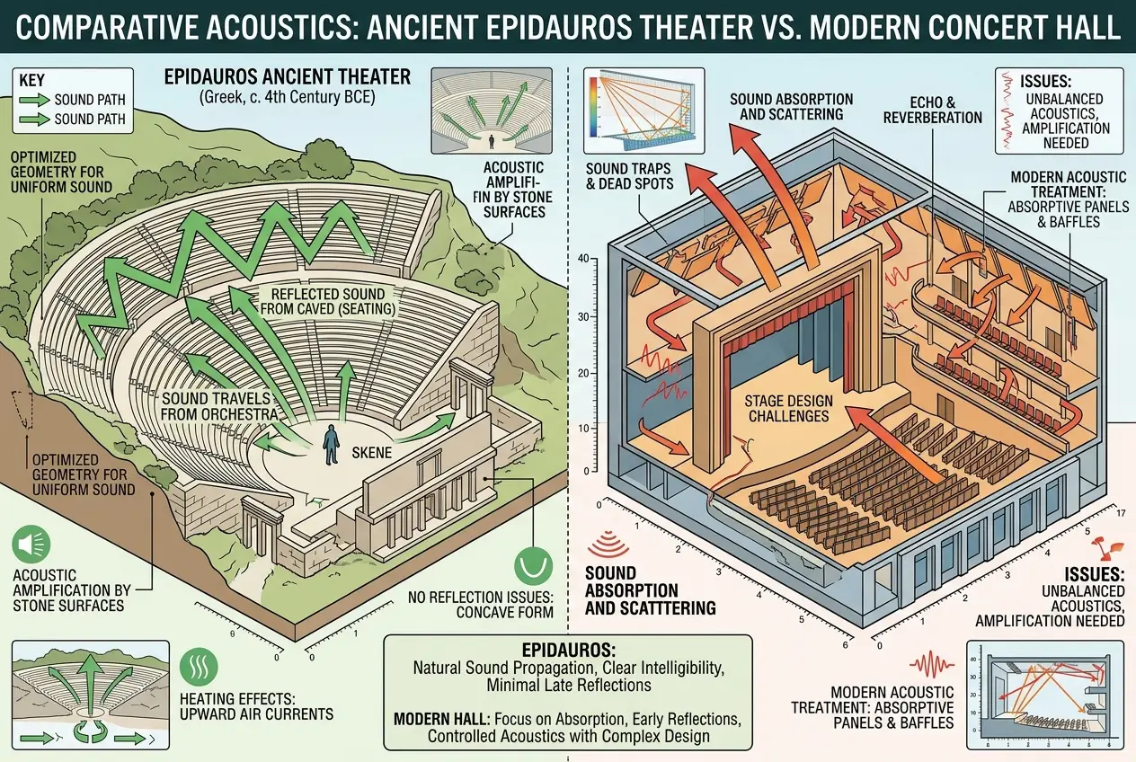Visual explanation of Did Ancient Architects Engineer Sound with Lost Tech?