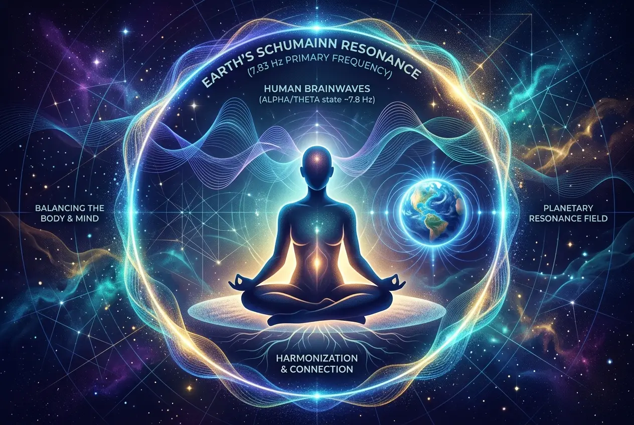 Visual explanation of Does Earth's Pulse Shape Our Reality?