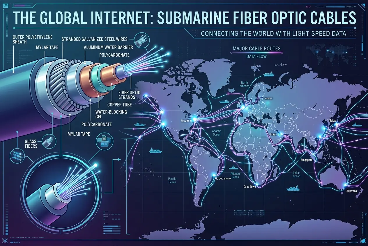Visual explanation of How Does Your Data Instantly Cross Continents?