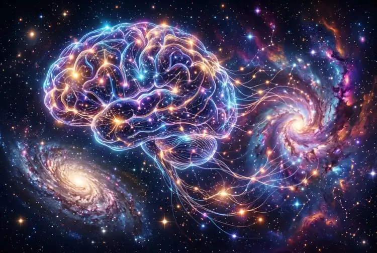 Does AI Mimic Cosmic Evolution?