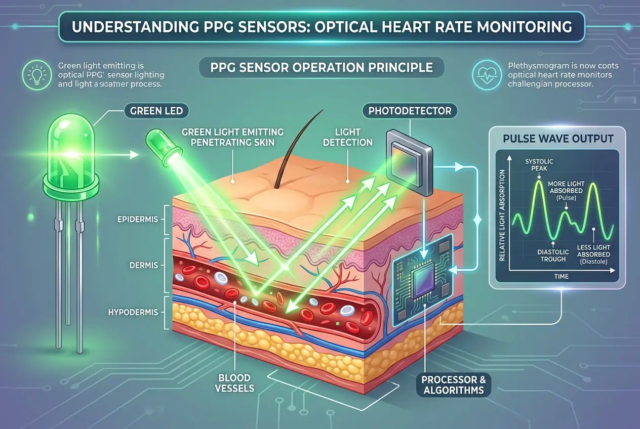 Visual explanation of Is Your Smartwatch Truly Seeing Your Health? The Sensor Secrets