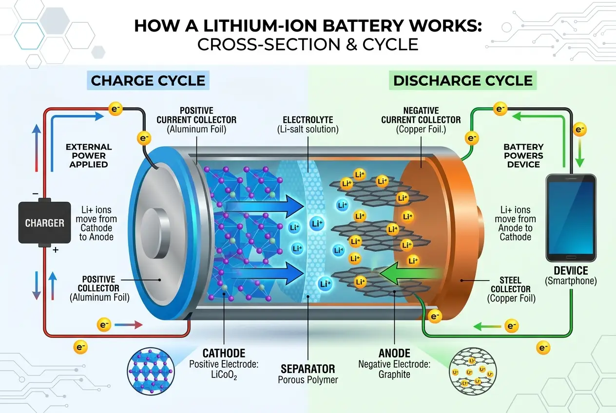 Visual explanation of EV Batteries: How Do They Actually Power Your Drive?