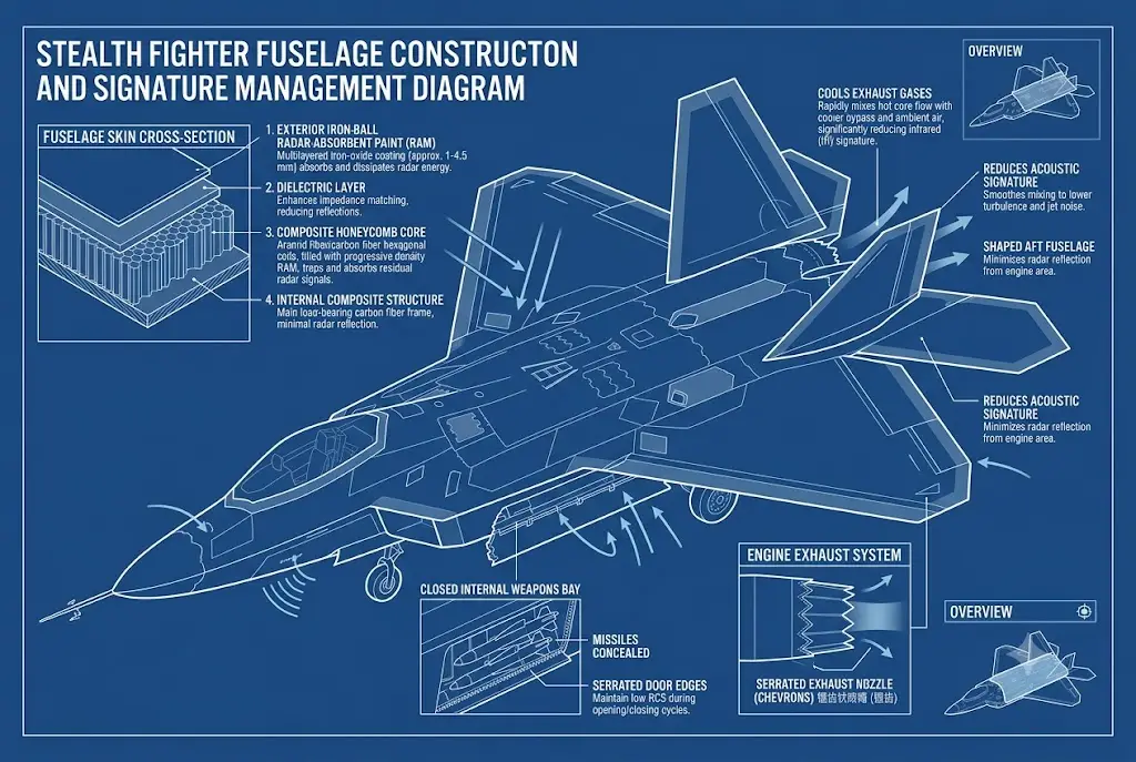 How Do Stealth Jets Become Invisible to Radar?