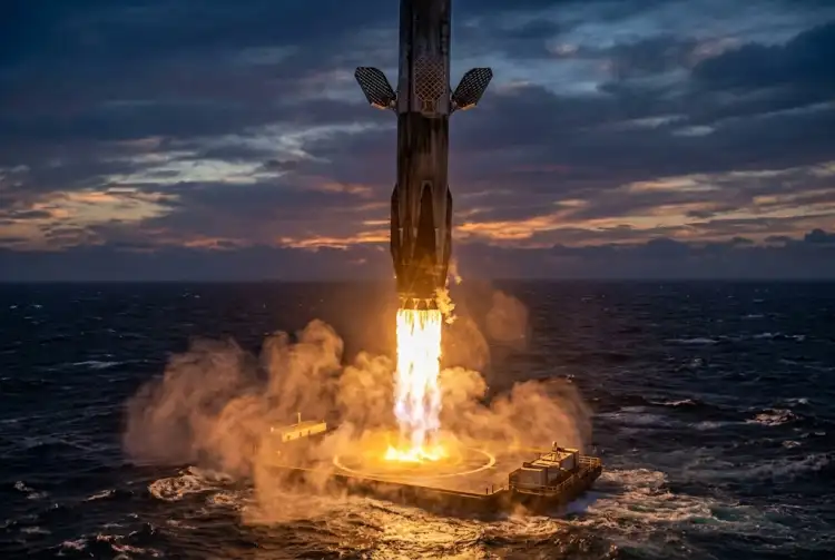 How Do SpaceX Rockets Land Vertically Without Crashing?