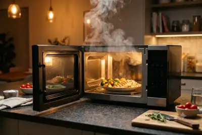 Why Do Microwaves Heat Food But Not the Plate?