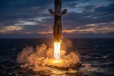 How Do SpaceX Rockets Land Vertically Without Crashing?